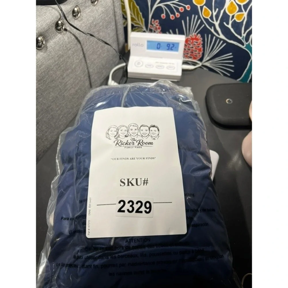 L.L. Bean Snow Bibs Kids 12-18M Navy Blue Fleece Lined Insulated Overalls